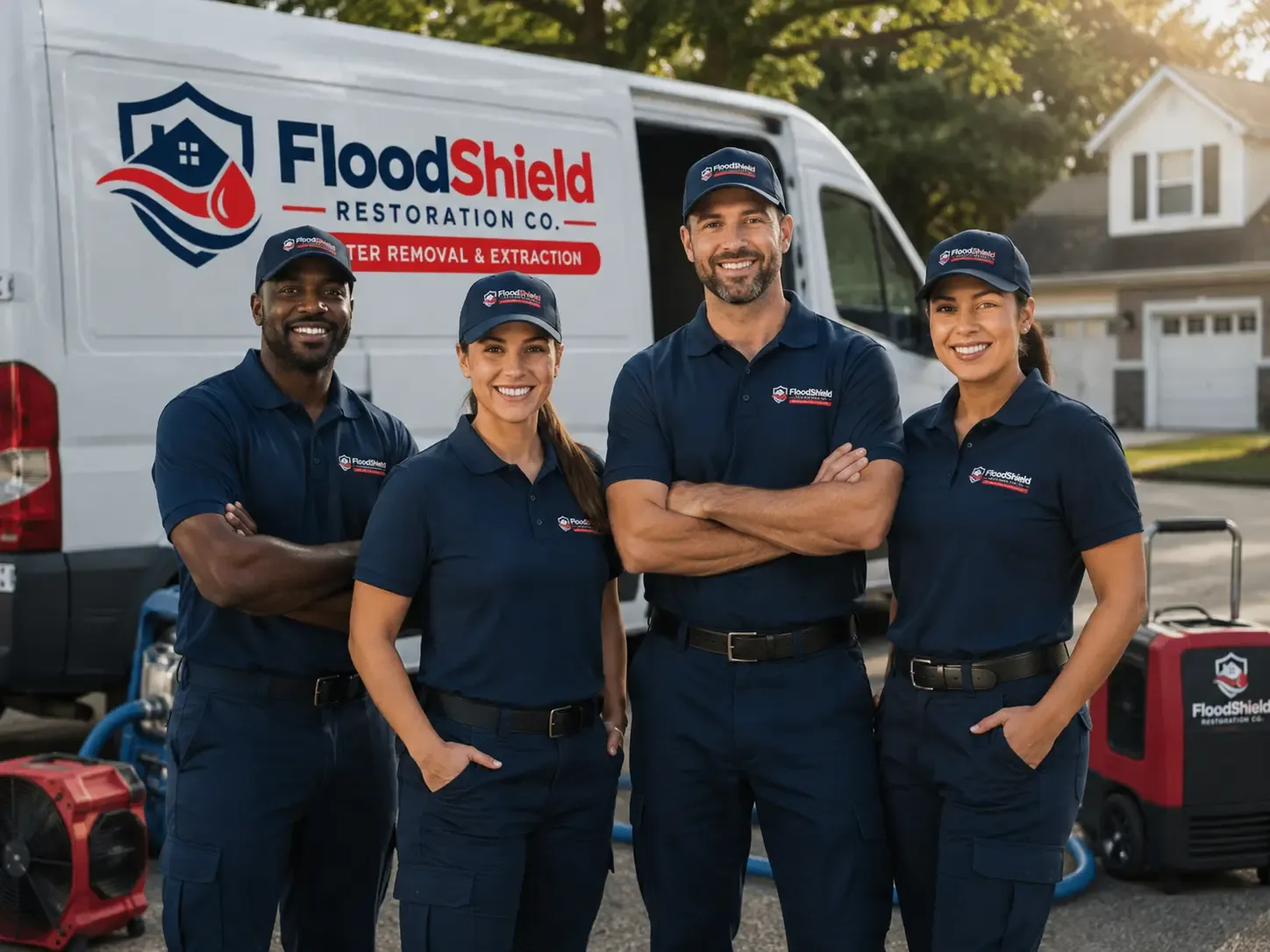 Flood Damage Restoration company in Sharpsburg, NC